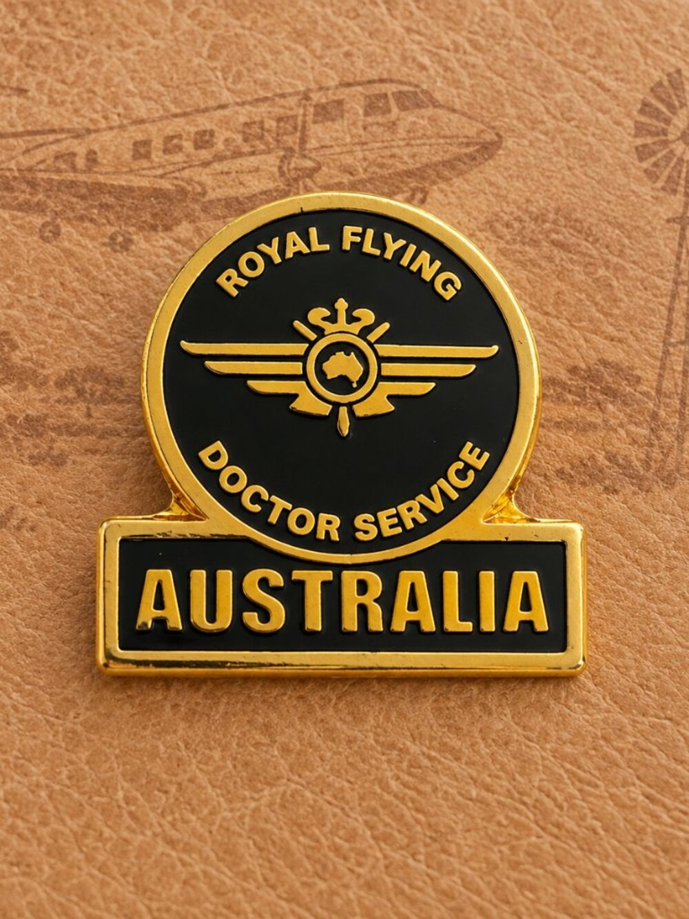 Royal Flying Doctor Service RFDS Of Australia Vintage Lapel Pin - Aeromedical